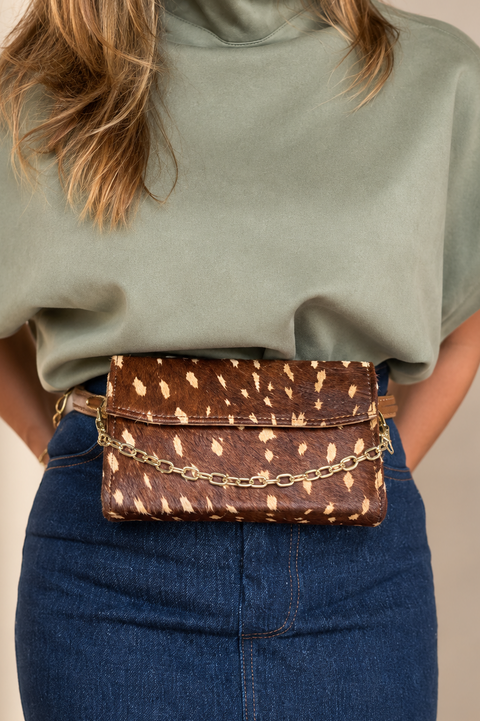 Cartera Paris Bambi Canela