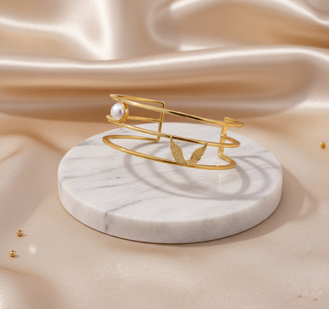 Pulsera Cascada Dorada