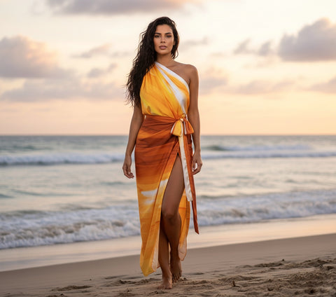 Pareo multi usos Naranja