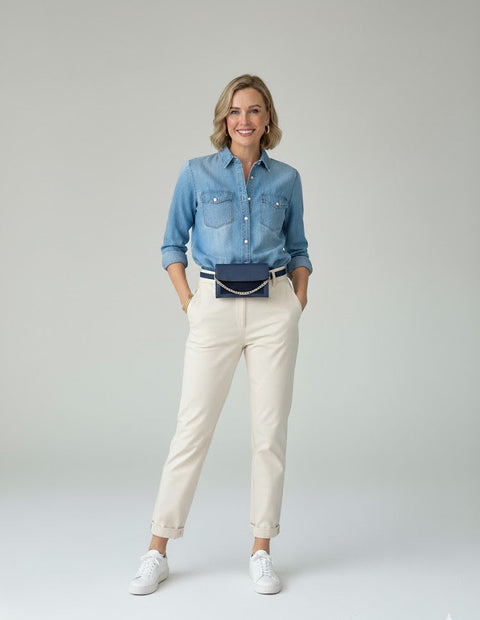 Cartera Paris- Bleu Nuit (Azul)